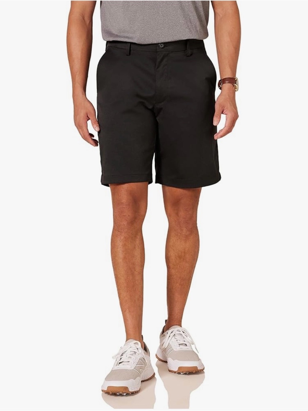Amazon Essentials Men's Classic-Fit Stretch Golf Shorts